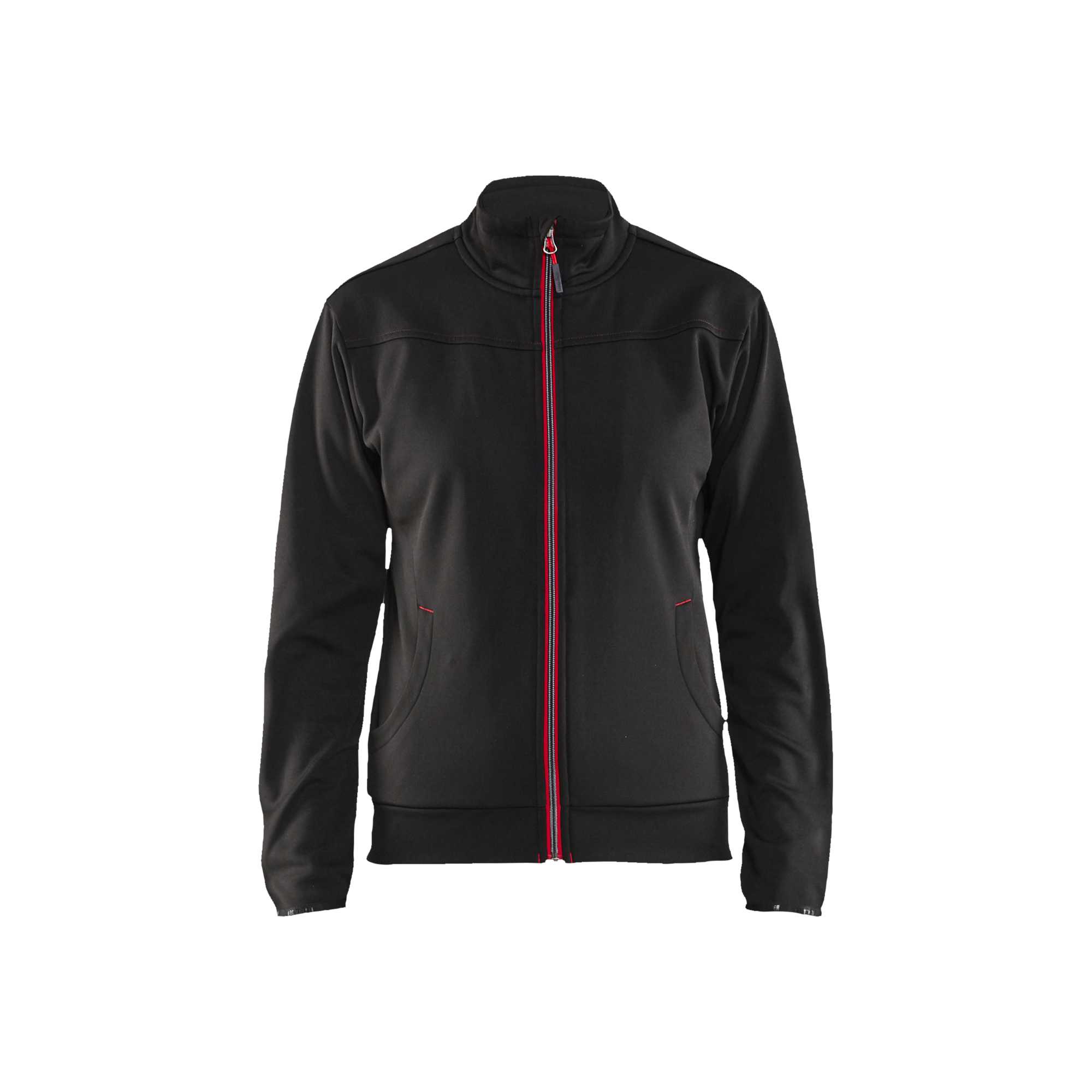 BLAKLADER 33942526 Hi Vis Reflective Full Zip Work Sweatshirt WOMEN - Pique Fleece